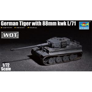 172 German Tiger with 88mm kwk L71.jpg